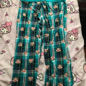 paul frank womens pajama pants blue